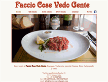 Tablet Screenshot of facciocosevedogente.com